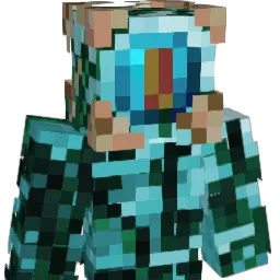 DDuck1D Minecraft avatar bust