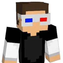 DESAGREE Minecraft avatar bust