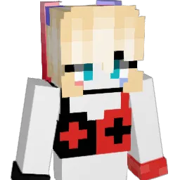 DIABL3 Minecraft avatar bust
