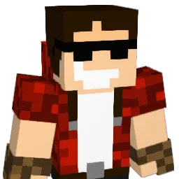 DINOX86 Minecraft avatar bust