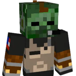 DJMEGA Minecraft avatar bust