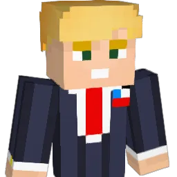 DJTrvmp Minecraft avatar bust