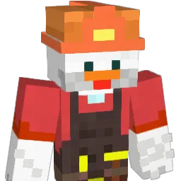 DJ_MIINER Minecraft avatar bust