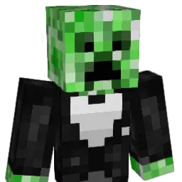 DJrk Minecraft avatar bust