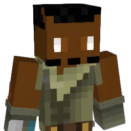 DMAN1396d Minecraft avatar bust