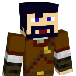 DNApolymerase Minecraft avatar bust