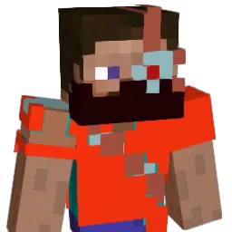 DORKING208 Minecraft avatar bust