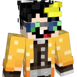 DQJO Minecraft avatar bust