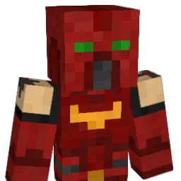 DRAGONfluffy Minecraft avatar bust