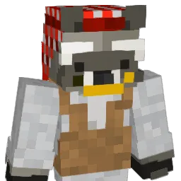DXCdino Minecraft avatar bust