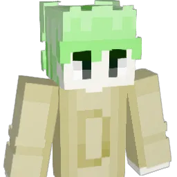 D_814 Minecraft avatar bust