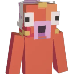 Da500coin Minecraft avatar bust