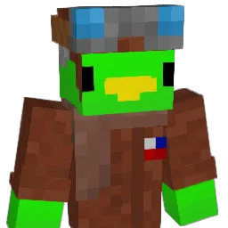 DaDuck27 Minecraft avatar bust
