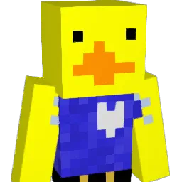 DaDuckDude Minecraft avatar bust