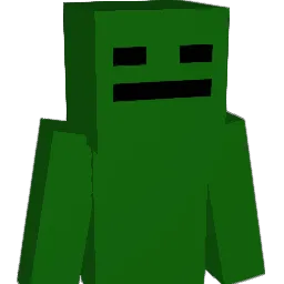 DaGreenBean Minecraft avatar bust