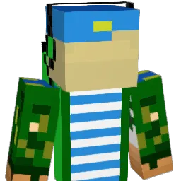 Daberella Minecraft avatar bust