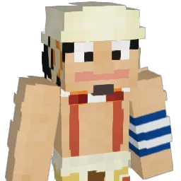 Dabre Minecraft avatar bust