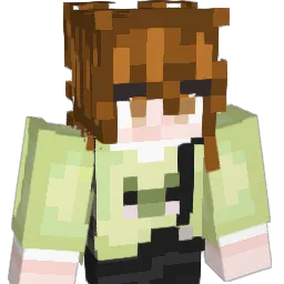 Dachbodenhexe Minecraft avatar bust