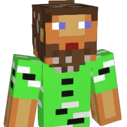 Daddsr Minecraft avatar bust
