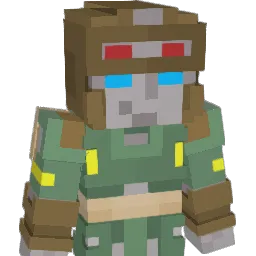 DaftPunker909 Minecraft avatar bust