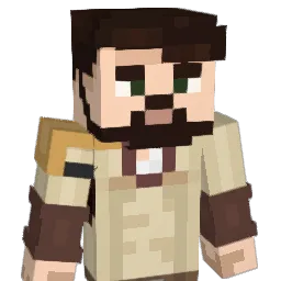 Daghda Minecraft avatar bust