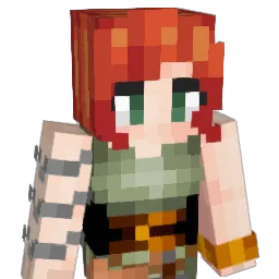 Dailiaa Minecraft avatar bust