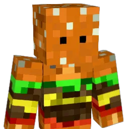 Damxa Minecraft avatar bust