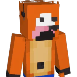 Dan1hero Minecraft avatar bust