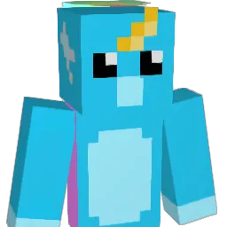DancingRainbow Minecraft avatar bust