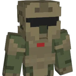Dandeldalf Minecraft avatar bust