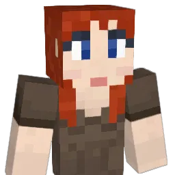 Dangereuse Minecraft avatar bust