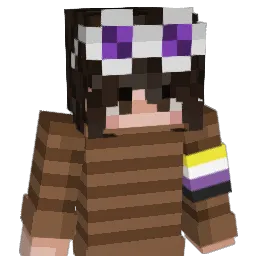 DaniWaterfalls Minecraft avatar bust
