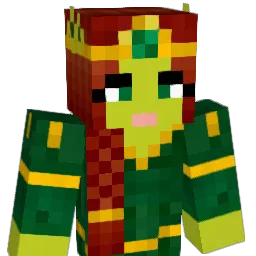 DanielaPlays Minecraft avatar bust