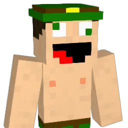 Dannykite Minecraft avatar bust