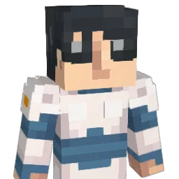 Dansgender Minecraft avatar bust