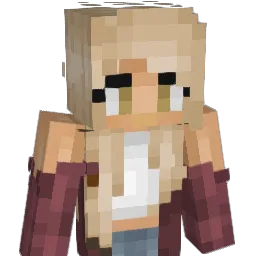 Daphinie Minecraft avatar bust