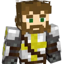 Darcless Minecraft avatar bust
