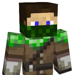 DarkAvenger43 Minecraft avatar bust
