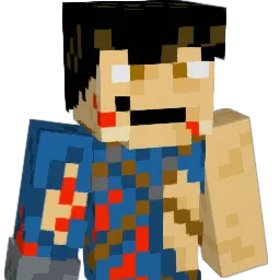 DarkEvilDead Minecraft avatar bust