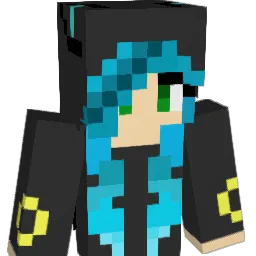 DarkFluma Minecraft avatar bust