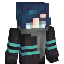 DarkFoxPluto Minecraft avatar bust