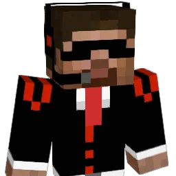 DarkHusker Minecraft avatar bust
