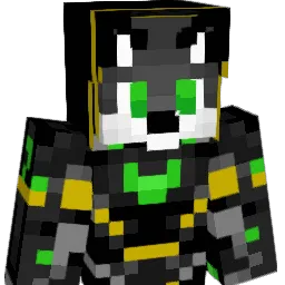 DarkMechaWolf Minecraft avatar bust