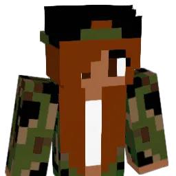 DarkSkinBeauty Minecraft avatar bust