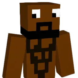 DarkSkinKofi Minecraft avatar bust