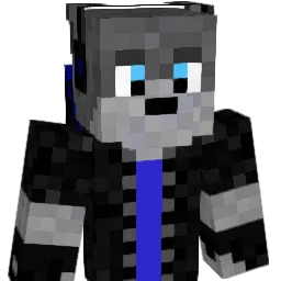 DarkWolf3657 Minecraft avatar bust
