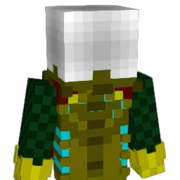 DarkX Minecraft avatar bust