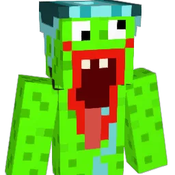 Darkestron Minecraft avatar bust