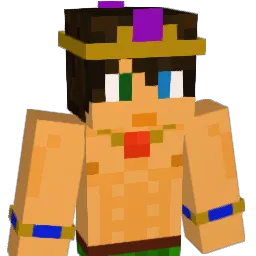 Darkharness Minecraft avatar bust