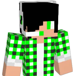 Darkiecas Minecraft avatar bust